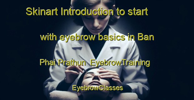 Skinart Introduction to start with eyebrow basics in Ban Phai Prathun | EyebrowTraining | EyebrowClasses | SkinartTraining-Thailand