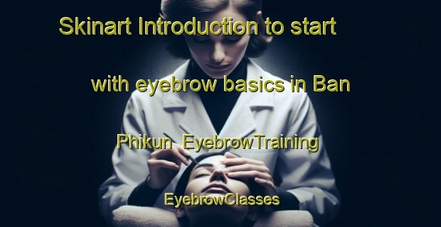 Skinart Introduction to start with eyebrow basics in Ban Phikun | EyebrowTraining | EyebrowClasses | SkinartTraining-Thailand