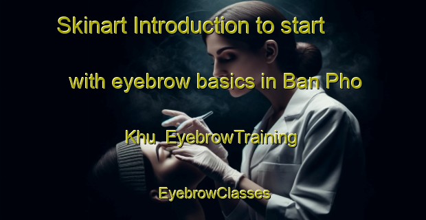Skinart Introduction to start with eyebrow basics in Ban Pho Khu | EyebrowTraining | EyebrowClasses | SkinartTraining-Thailand