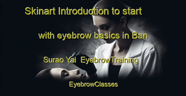 Skinart Introduction to start with eyebrow basics in Ban Surao Yai | EyebrowTraining | EyebrowClasses | SkinartTraining-Thailand