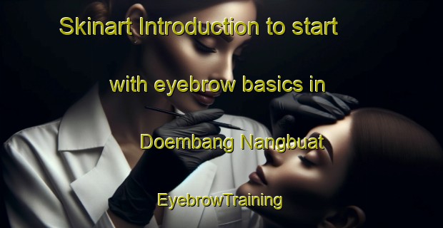 Skinart Introduction to start with eyebrow basics in Doembang Nangbuat | EyebrowTraining | EyebrowClasses | SkinartTraining-Thailand
