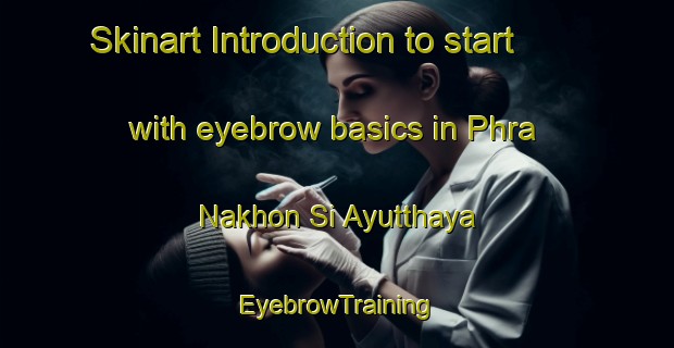 Skinart Introduction to start with eyebrow basics in Phra Nakhon Si Ayutthaya | EyebrowTraining | EyebrowClasses | SkinartTraining-Thailand