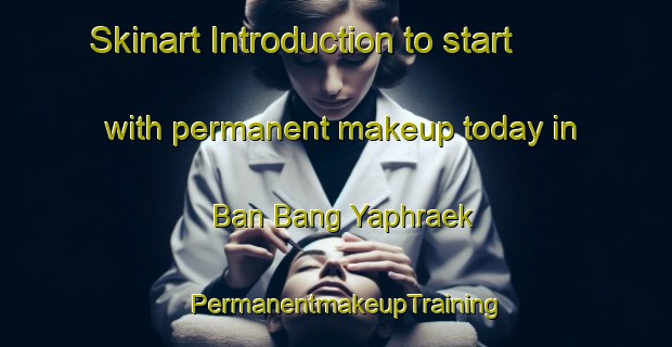 Skinart Introduction to start with permanent makeup today in Ban Bang Yaphraek | PermanentmakeupTraining | PermanentmakeupClasses | SkinartTraining-Thailand