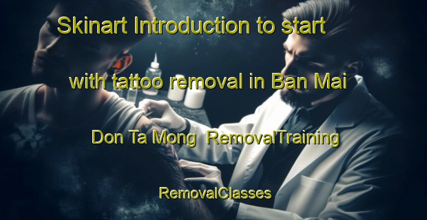 Skinart Introduction to start with tattoo removal in Ban Mai Don Ta Mong | RemovalTraining | RemovalClasses | SkinartTraining-Thailand