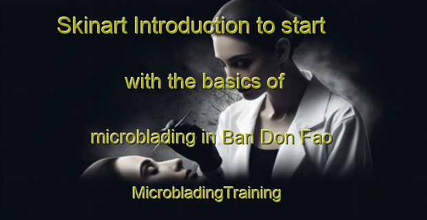 Skinart Introduction to start with the basics of microblading in Ban Don Fao | MicrobladingTraining | MicrobladingClasses | SkinartTraining-Thailand
