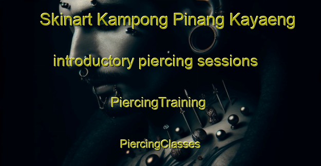 Skinart Kampong Pinang Kayaeng introductory piercing sessions | #PiercingTraining #PiercingClasses #SkinartTraining-Thailand