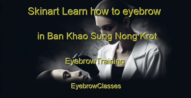 Skinart Learn how to eyebrow in Ban Khao Sung Nong Krot | EyebrowTraining | EyebrowClasses | SkinartTraining-Thailand