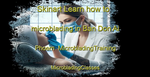 Skinart Learn how to microblading in Ban Don Ai Phoem | #MicrobladingTraining #MicrobladingClasses #SkinartTraining-Thailand