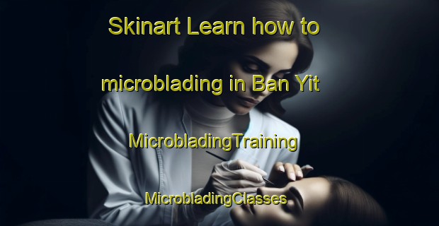 Skinart Learn how to microblading in Ban Yit | MicrobladingTraining | MicrobladingClasses | SkinartTraining-Thailand