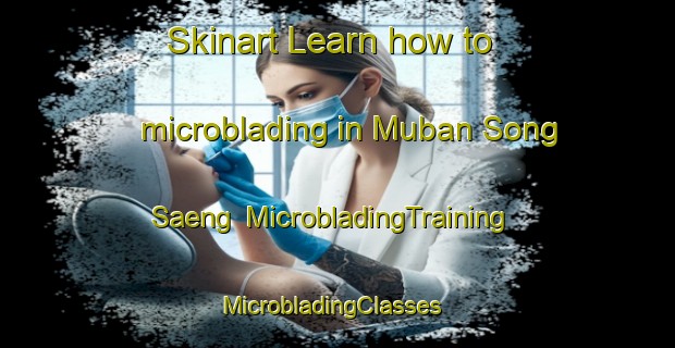 Skinart Learn how to microblading in Muban Song Saeng | MicrobladingTraining | MicrobladingClasses | SkinartTraining-Thailand