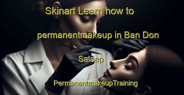 Skinart Learn how to permanentmakeup in Ban Don Salaep | #PermanentmakeupTraining #PermanentmakeupClasses #SkinartTraining-Thailand