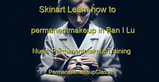 Skinart Learn how to permanentmakeup in Ban I Lu Nuea | PermanentmakeupTraining | PermanentmakeupClasses | SkinartTraining-Thailand