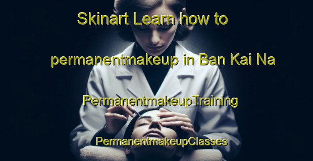 Skinart Learn how to permanentmakeup in Ban Kai Na | PermanentmakeupTraining | PermanentmakeupClasses | SkinartTraining-Thailand