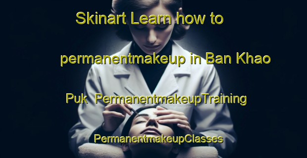 Skinart Learn how to permanentmakeup in Ban Khao Puk | PermanentmakeupTraining | PermanentmakeupClasses | SkinartTraining-Thailand
