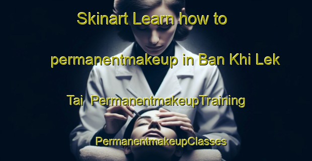 Skinart Learn how to permanentmakeup in Ban Khi Lek Tai | PermanentmakeupTraining | PermanentmakeupClasses | SkinartTraining-Thailand