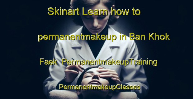 Skinart Learn how to permanentmakeup in Ban Khok Faek | PermanentmakeupTraining | PermanentmakeupClasses | SkinartTraining-Thailand