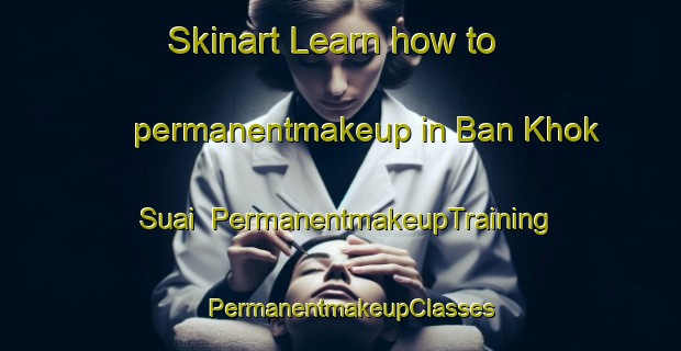 Skinart Learn how to permanentmakeup in Ban Khok Suai | PermanentmakeupTraining | PermanentmakeupClasses | SkinartTraining-Thailand