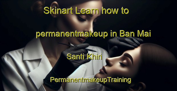 Skinart Learn how to permanentmakeup in Ban Mai Santi Khiri | PermanentmakeupTraining | PermanentmakeupClasses | SkinartTraining-Thailand