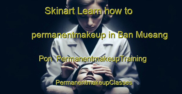 Skinart Learn how to permanentmakeup in Ban Mueang Pon | PermanentmakeupTraining | PermanentmakeupClasses | SkinartTraining-Thailand