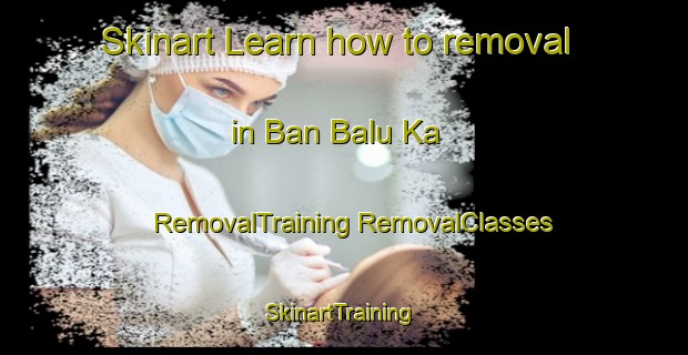 Skinart Learn how to removal in Ban Balu Ka | #RemovalTraining #RemovalClasses #SkinartTraining-Thailand