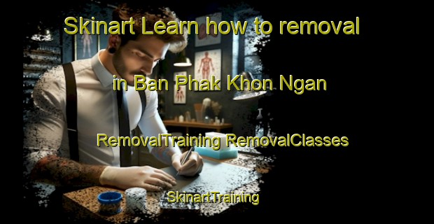 Skinart Learn how to removal in Ban Phak Khon Ngan | #RemovalTraining #RemovalClasses #SkinartTraining-Thailand