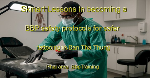 Skinart Lessons in becoming a BBP safety protocols for safer tattooing in Ban Tha Thung Phai area | BbpTraining | BbpClasses | SkinartTraining-Thailand