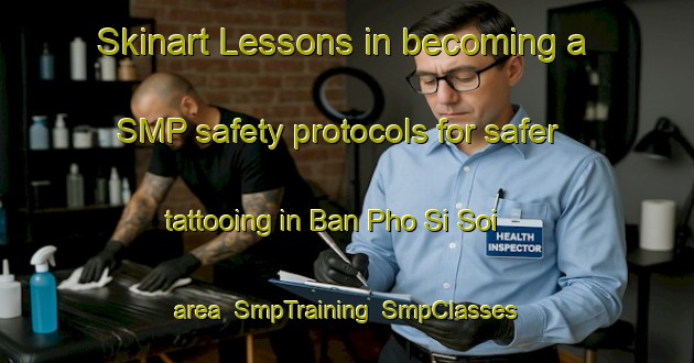 Skinart Lessons in becoming a SMP safety protocols for safer tattooing in Ban Pho Si Soi area | SmpTraining | SmpClasses | SkinartTraining-Thailand