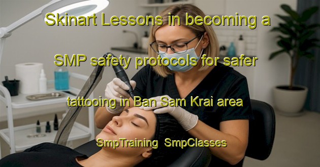 Skinart Lessons in becoming a SMP safety protocols for safer tattooing in Ban Sam Krai area | SmpTraining | SmpClasses | SkinartTraining-Thailand