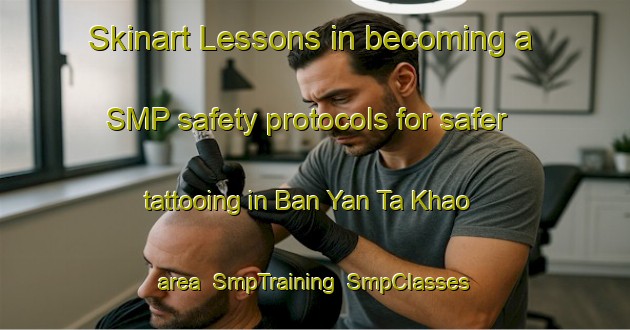 Skinart Lessons in becoming a SMP safety protocols for safer tattooing in Ban Yan Ta Khao area | SmpTraining | SmpClasses | SkinartTraining-Thailand