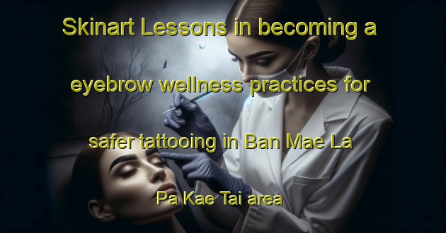 Skinart Lessons in becoming a eyebrow wellness practices for safer tattooing in Ban Mae La Pa Kae Tai area | EyebrowTraining | EyebrowClasses | SkinartTraining-Thailand