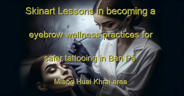 Skinart Lessons in becoming a eyebrow wellness practices for safer tattooing in Ban Pa Miang Huai Khrai area | EyebrowTraining | EyebrowClasses | SkinartTraining-Thailand