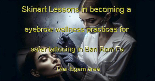 Skinart Lessons in becoming a eyebrow wellness practices for safer tattooing in Ban Rom Fa Thai Ngam area | EyebrowTraining | EyebrowClasses | SkinartTraining-Thailand