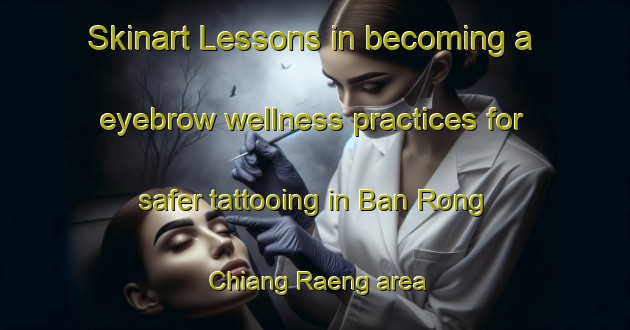 Skinart Lessons in becoming a eyebrow wellness practices for safer tattooing in Ban Rong Chiang Raeng area | EyebrowTraining | EyebrowClasses | SkinartTraining-Thailand