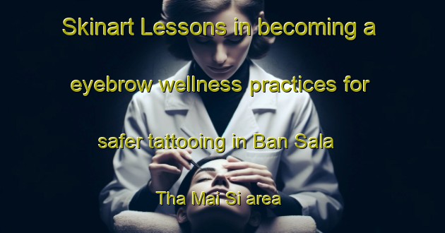 Skinart Lessons in becoming a eyebrow wellness practices for safer tattooing in Ban Sala Tha Mai Si area | EyebrowTraining | EyebrowClasses | SkinartTraining-Thailand