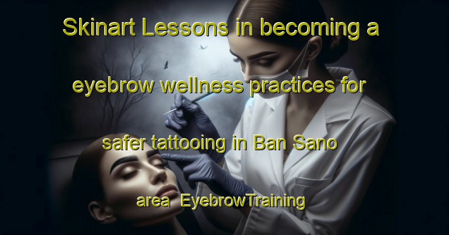 Skinart Lessons in becoming a eyebrow wellness practices for safer tattooing in Ban Sano area | EyebrowTraining | EyebrowClasses | SkinartTraining-Thailand