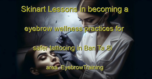 Skinart Lessons in becoming a eyebrow wellness practices for safer tattooing in Ban Ta Si area | EyebrowTraining | EyebrowClasses | SkinartTraining-Thailand