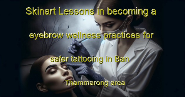 Skinart Lessons in becoming a eyebrow wellness practices for safer tattooing in Ban Thammarong area | EyebrowTraining | EyebrowClasses | SkinartTraining-Thailand