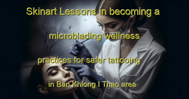 Skinart Lessons in becoming a microblading wellness practices for safer tattooing in Ban Khlong I Thao area | MicrobladingTraining | MicrobladingClasses | SkinartTraining-Thailand
