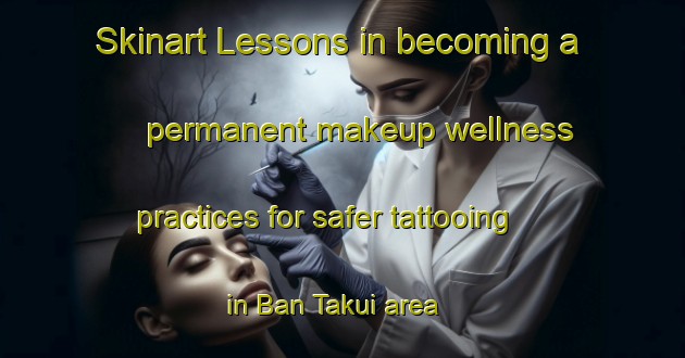 Skinart Lessons in becoming a permanent makeup wellness practices for safer tattooing in Ban Takui area | PermanentmakeupTraining | PermanentmakeupClasses | SkinartTraining-Thailand