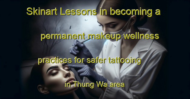 Skinart Lessons in becoming a permanent makeup wellness practices for safer tattooing in Thung Wa area | PermanentmakeupTraining | PermanentmakeupClasses | SkinartTraining-Thailand