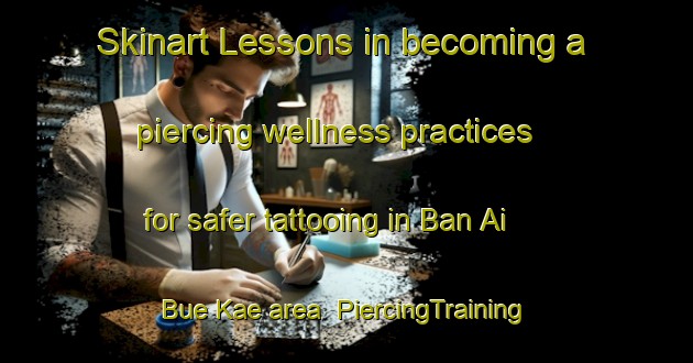 Skinart Lessons in becoming a piercing wellness practices for safer tattooing in Ban Ai Bue Kae area | PiercingTraining | PiercingClasses | SkinartTraining-Thailand