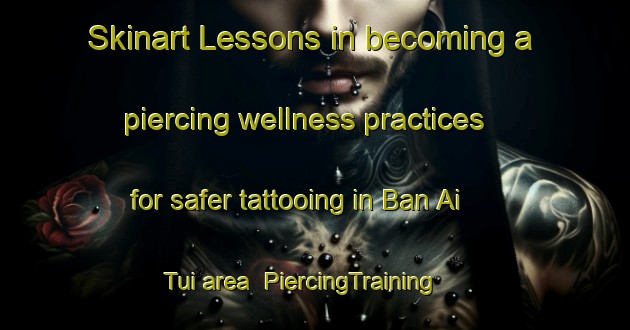 Skinart Lessons in becoming a piercing wellness practices for safer tattooing in Ban Ai Tui area | PiercingTraining | PiercingClasses | SkinartTraining-Thailand