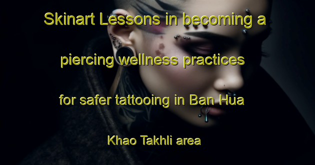 Skinart Lessons in becoming a piercing wellness practices for safer tattooing in Ban Hua Khao Takhli area | PiercingTraining | PiercingClasses | SkinartTraining-Thailand