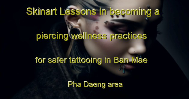 Skinart Lessons in becoming a piercing wellness practices for safer tattooing in Ban Mae Pha Daeng area | PiercingTraining | PiercingClasses | SkinartTraining-Thailand