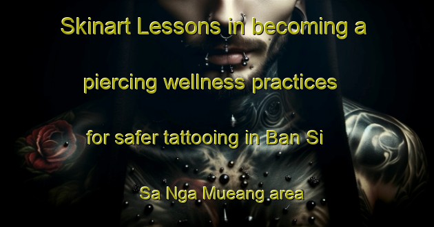 Skinart Lessons in becoming a piercing wellness practices for safer tattooing in Ban Si Sa Nga Mueang area | PiercingTraining | PiercingClasses | SkinartTraining-Thailand