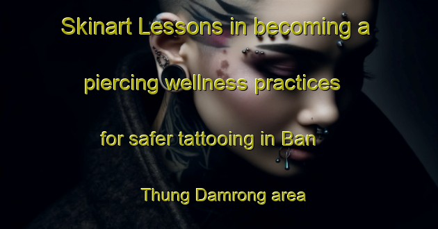 Skinart Lessons in becoming a piercing wellness practices for safer tattooing in Ban Thung Damrong area | PiercingTraining | PiercingClasses | SkinartTraining-Thailand