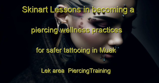 Skinart Lessons in becoming a piercing wellness practices for safer tattooing in Muak Lek area | PiercingTraining | PiercingClasses | SkinartTraining-Thailand