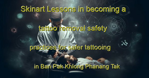 Skinart Lessons in becoming a tattoo removal safety practices for safer tattooing in Ban Pak Khlong Phanang Tak area | RemovalTraining | RemovalClasses | SkinartTraining-Thailand