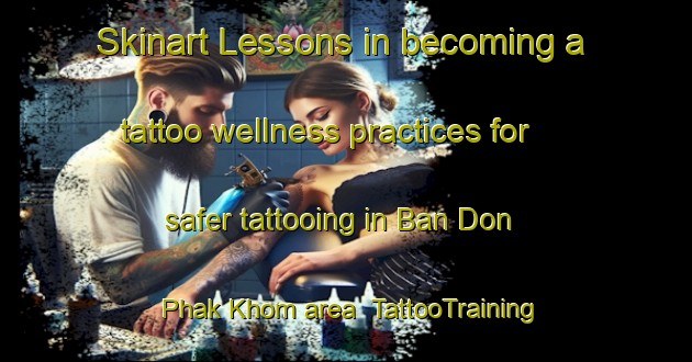 Skinart Lessons in becoming a tattoo wellness practices for safer tattooing in Ban Don Phak Khom area | TattooTraining | TattooClasses | SkinartTraining-Thailand
