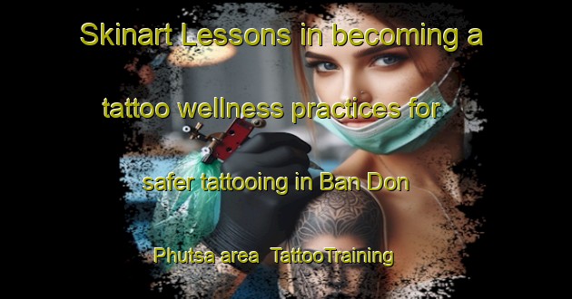 Skinart Lessons in becoming a tattoo wellness practices for safer tattooing in Ban Don Phutsa area | TattooTraining | TattooClasses | SkinartTraining-Thailand